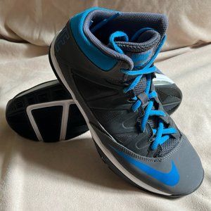 Nike Air Max Stutter Step GS Size 6Y Basketball Shoes Blue Grey